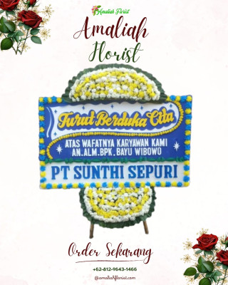 Papan Bunga Duka di Togeme