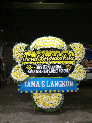 Papan Bunga Duka di Togeme